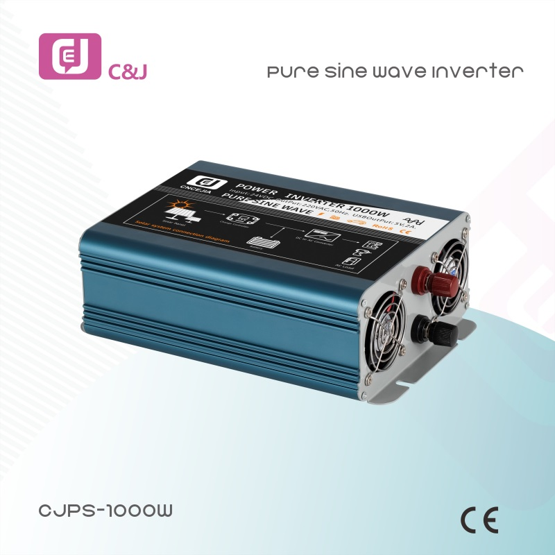 Bom Preço Cjps-1000W 2000W Inversor de Potência de Onda Senoidal Pura para Sistema Solar