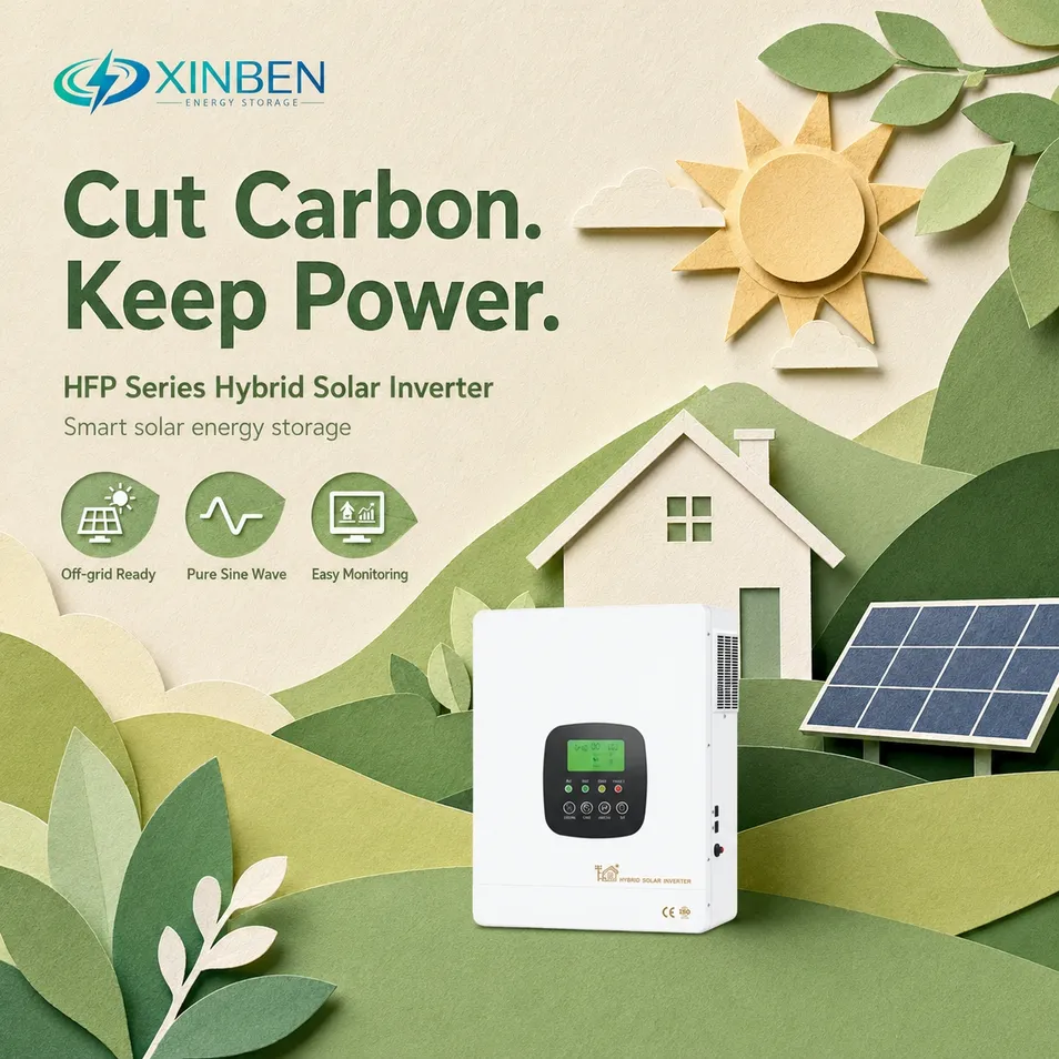 Inversor Híbrido de Energia Solar Inteligente 1kw-12.3kw com Carregamento MPPT WiFi RS485 Saída de Onda Senoidal Pura