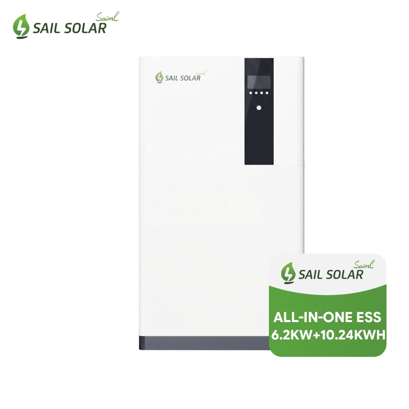 Inversor Solar Residencial All-in-One Sail Solar 6kw Monofásico 220V/230V 50/60Hz Solução de Bateria Solar