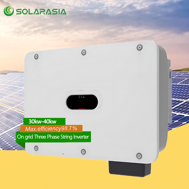 Inversor Solar Original Huawei Sun2000 Inversor de String Inteligente Inversor Solar de Onda Senoidal Pura 30kw 36kw 40kw Trifásico Conectado à Rede para Casa