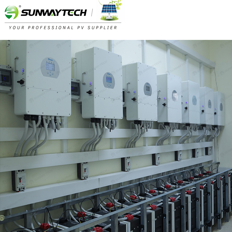 Uso Residencial 3 Fase 400V Deye 8kw 10kw 12kw 15kw Inversor Solar Híbrido para Design de Sistema