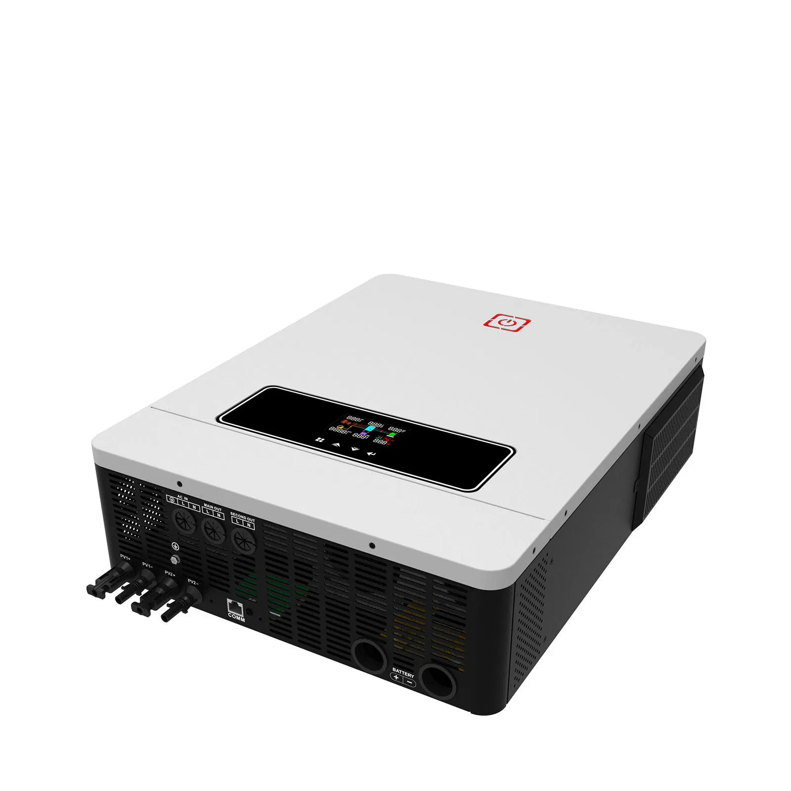 sistema de energia solar híbrido off-grid em estoque 6kw 48V 6200W 230V inversor de string monofásico para casa