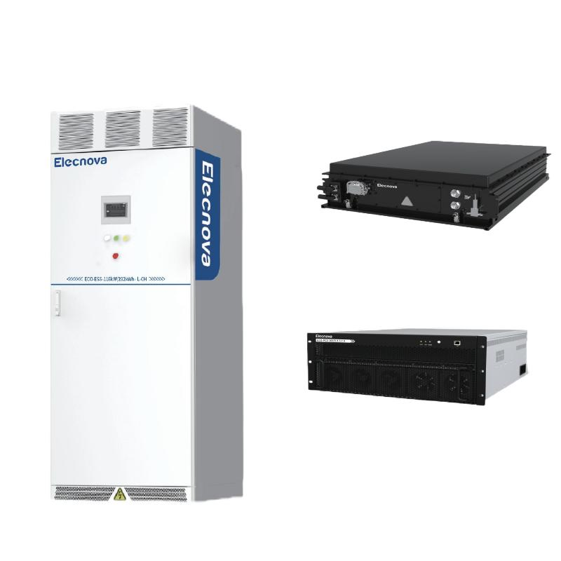 Solução de Sistema de Armazenamento de Energia de Baterias Elecnova MPPT 232kwh 116kw Inversor Híbrido de Microrede Off Grid Armazenamento de Energia Industrial e Comercial
