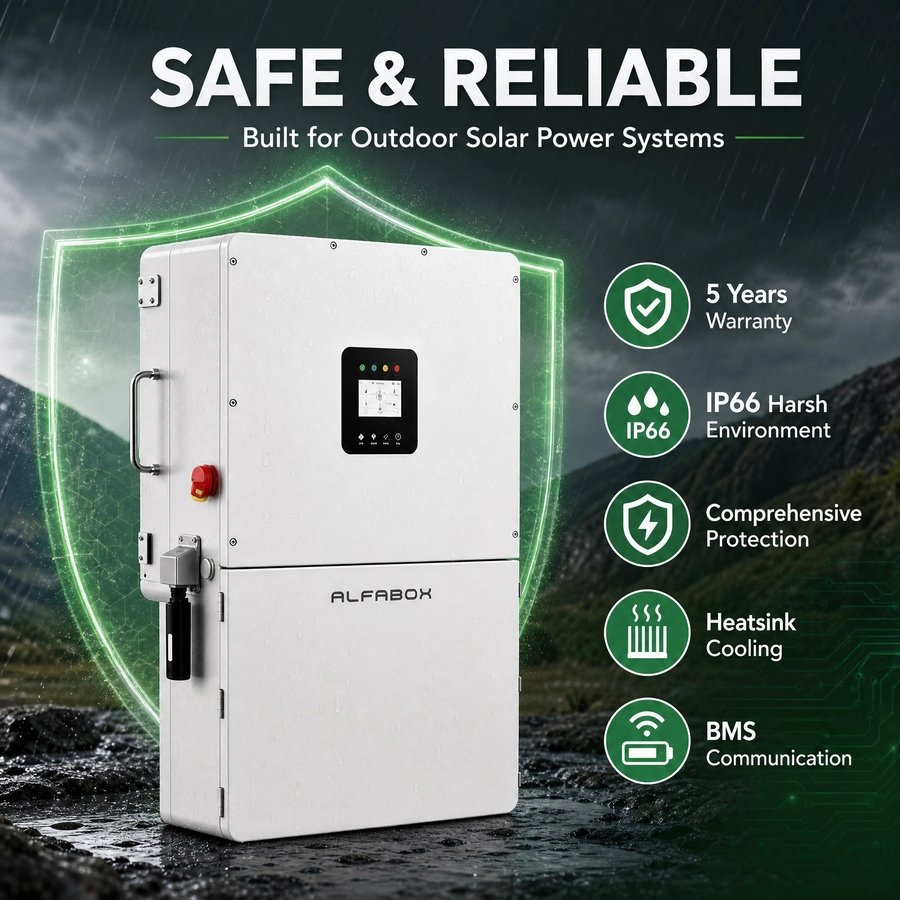 Inversor Solar Híbrido Off-Grid Personalizado para Energia Residencial