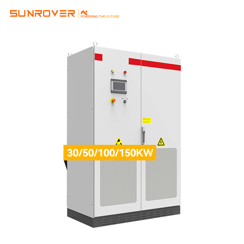 Inversor Híbrido Atess 30kw 100kw 150 Kw 200kw 3 Fases Tudo em Um Inversor Híbrido Solar Conectado à Rede com Bateria para Industrial