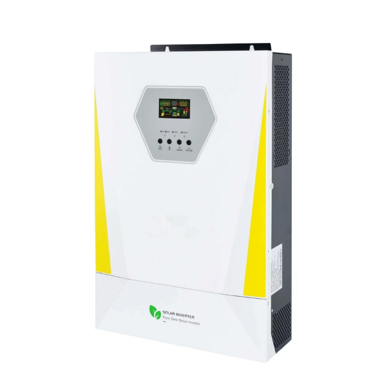 Inversor Solar Inteligente com Controlador MPPT e Display LCD para Operação Fácil