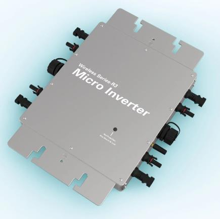 Logotipo Personalizado Wvc 1200W 1400W 1600W 2000W 2400W 2800W com Micro Inversor WiFi para Sistema de Energia Solar Conectado à Rede