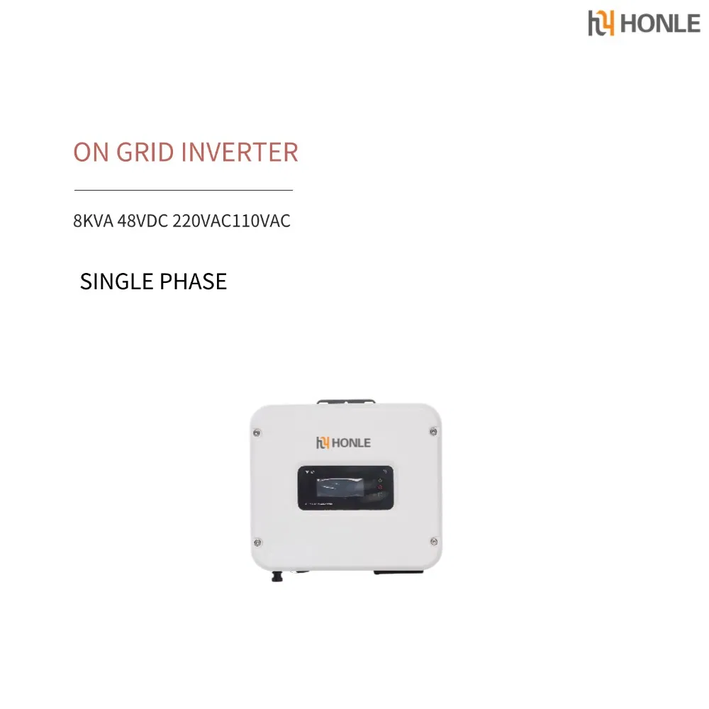 Instalação Simples, Alto Desempenho Inversor Solar On-Grid Monofásico 1kw-10kw para Uso Residencial e Comercial