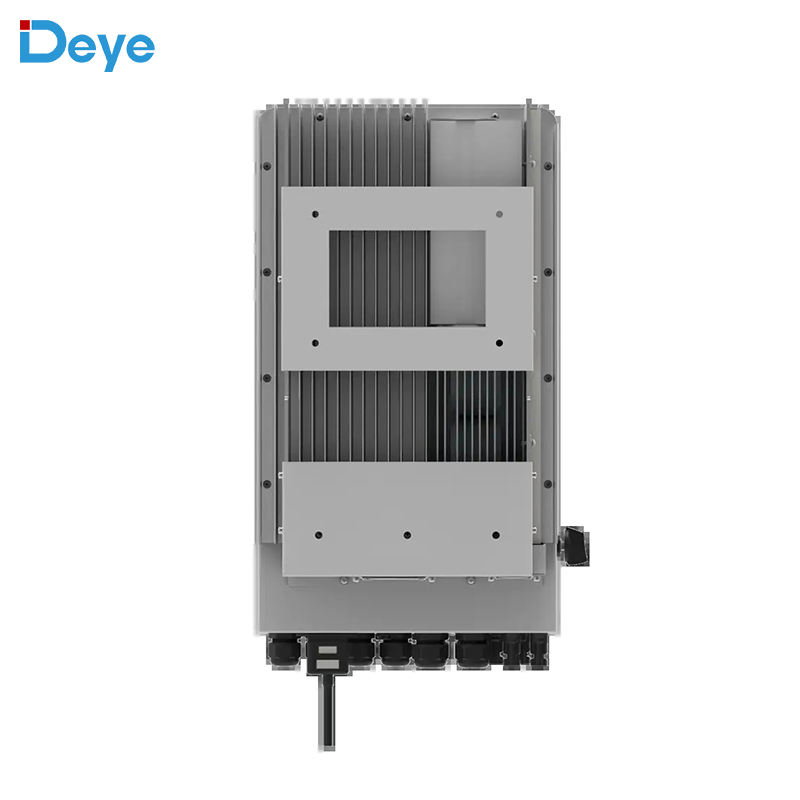 Inversor Solar Híbrido Deye 5kw 6kw 8kw 10kw 12kw Monofásico de Baixa Tensão 48V Alta Eficiência 97.6% IP65 Resfriamento Inteligente para Armazenamento Solar Residencial