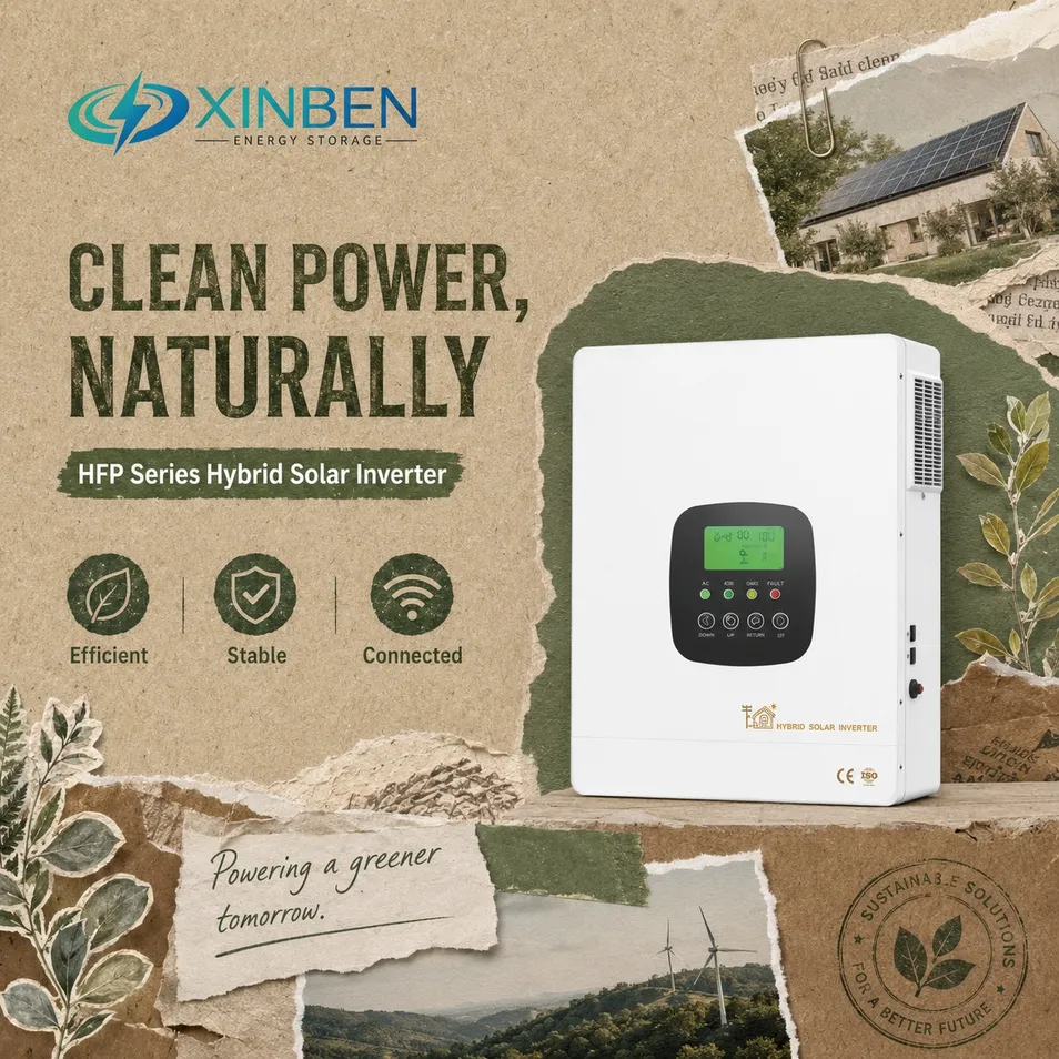 Inversor Híbrido de Energia Solar Inteligente 1kw-12.3kw com Carregamento MPPT WiFi RS485 Saída de Onda Senoidal Pura
