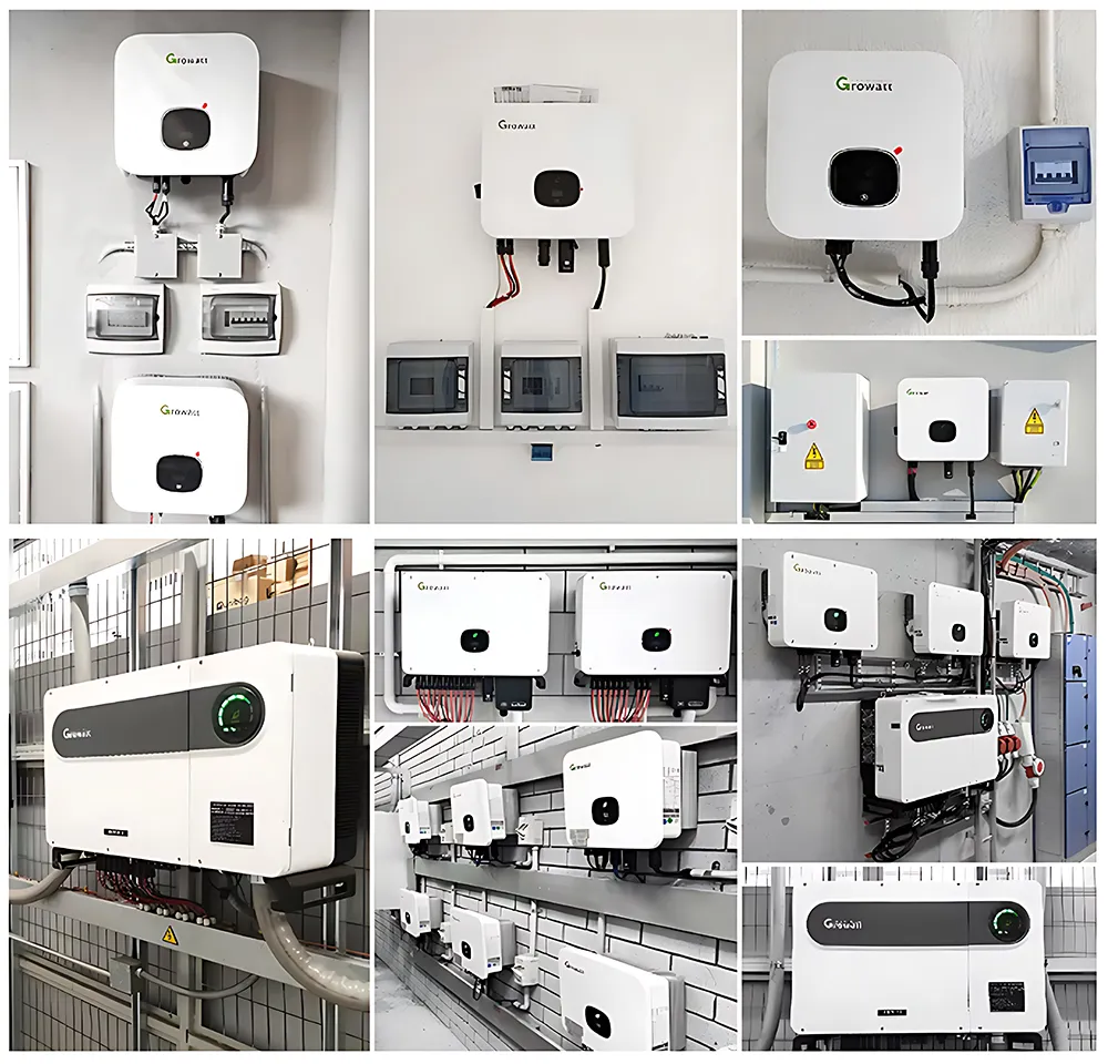 Caso de Projeto do Inversor Solar Growatt MID 25~40ktl3-X
