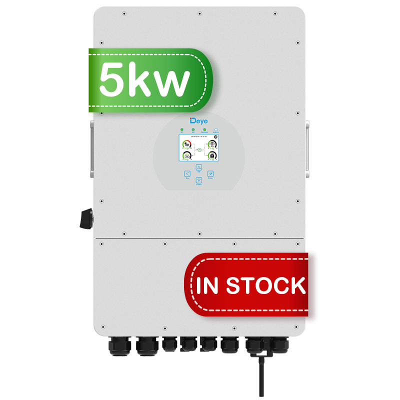 8kw 10kw 15kw Inversor Solar Híbrido Conectado à Rede de Saída Dupla Inteligente 3 Fase Única Inversor