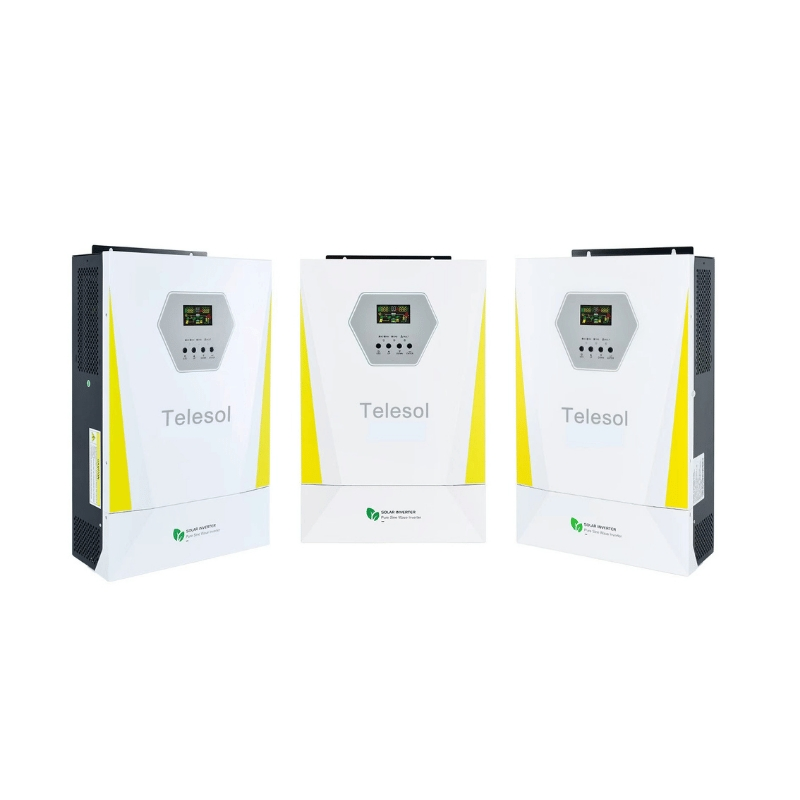 Inversor Solar Inteligente com Controlador MPPT e Display LCD para Operação Fácil