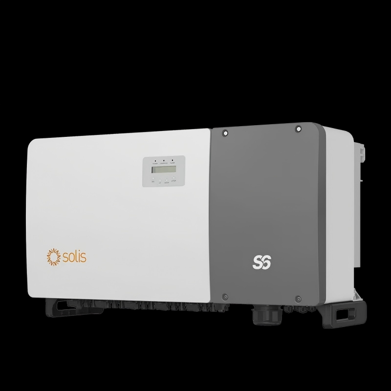 Preço de Atacado Solis em Rede Inversor Solar Conectado à Rede Painel PV 400V Inversor de String LV 800V Inversor Mv Estoque da UE Uso Comercial e Industrial 100kw 125kw 80kw