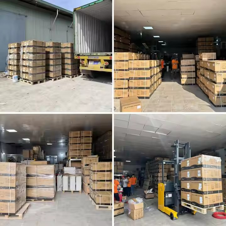Inversor Híbrido Solar Deye 7kw 7.6kw 8kw Inversor Industrial Monofásico Sistema de Painéis Solares