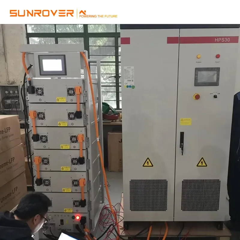 Inversor Híbrido Atess 30kw 100kw 150 Kw 200kw 3 Fases Tudo em Um Inversor Híbrido Solar Conectado à Rede com Bateria para Industrial