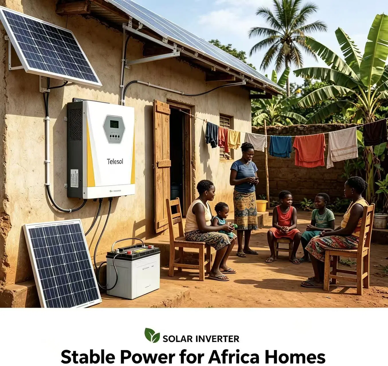 Inversor Solar Híbrido Personalizado Série Ti Equipamento de Armazenamento de Energia Off Grid