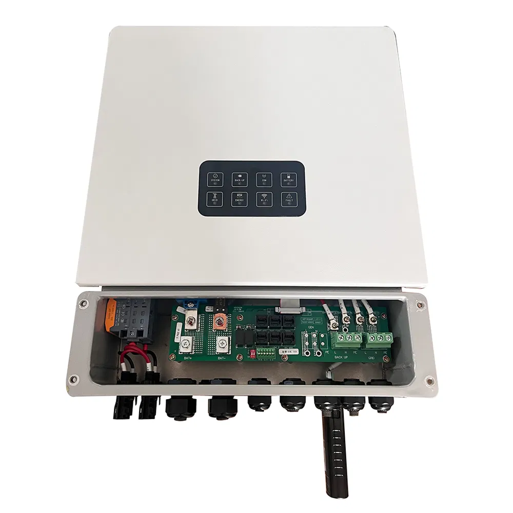 Inversor de Energia Solar com Armazenamento de Bateria para Rede Conectada/Desconectada