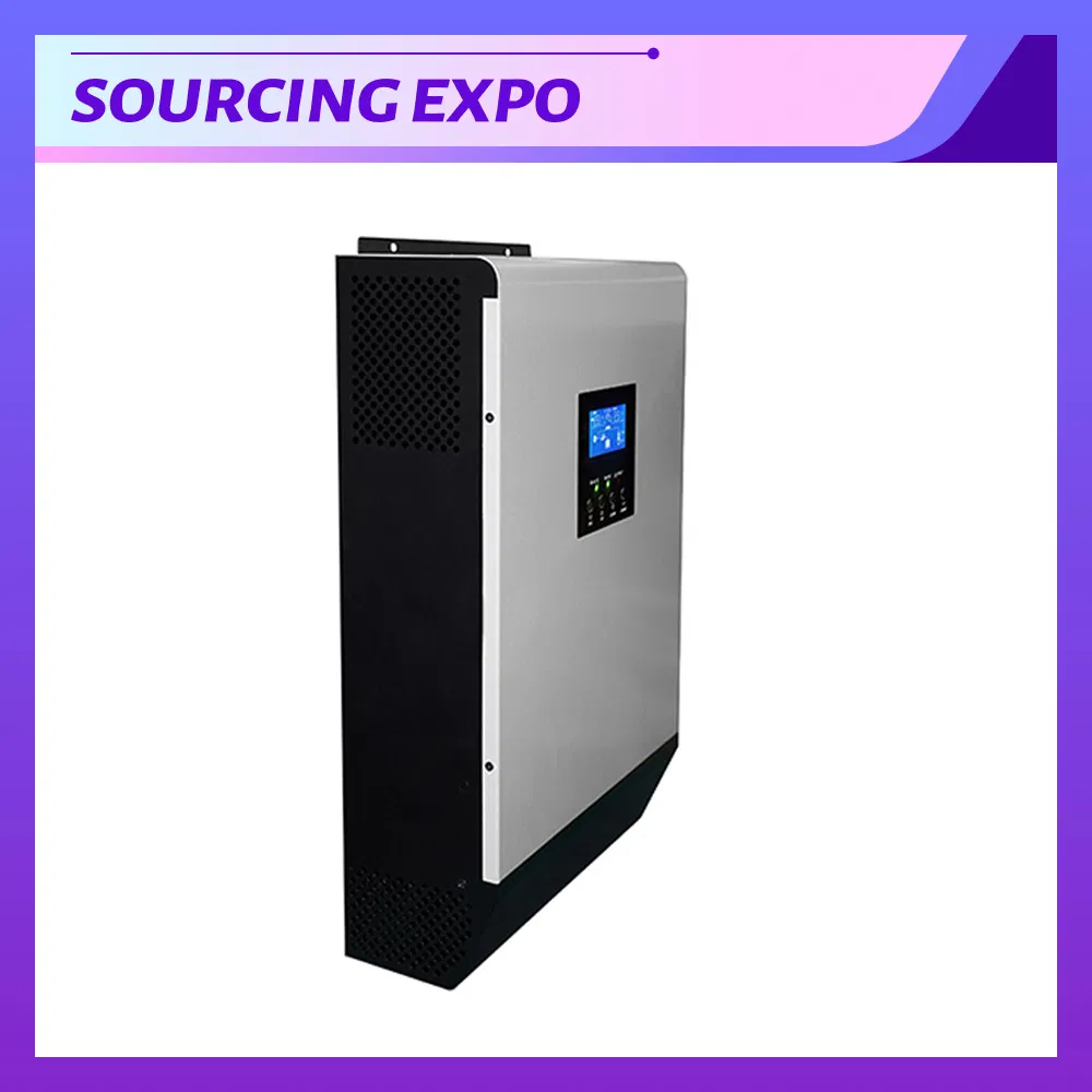 Uso Residencial 3 Inversor Híbrido de String PV Off-Grid Pararelado 5kVA/5kw com Controlador de Carga Solar MPPT Integrado 80A e Bateria 48V