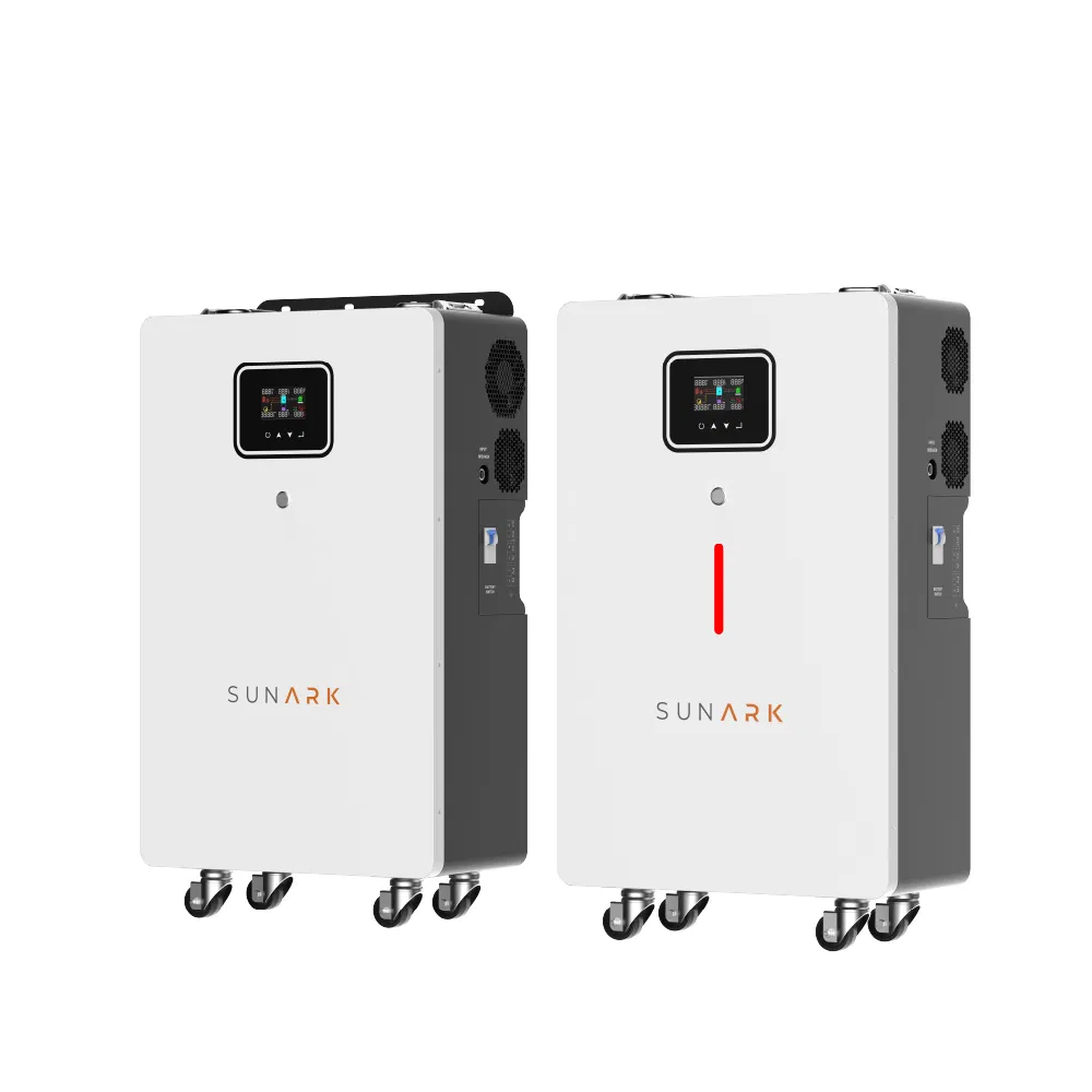 Inversor Híbrido Móvel de Bateria de Armazenamento de Energia Sunark 12.8V 25.6V 100ah Tudo em Um Bateria de Lítio