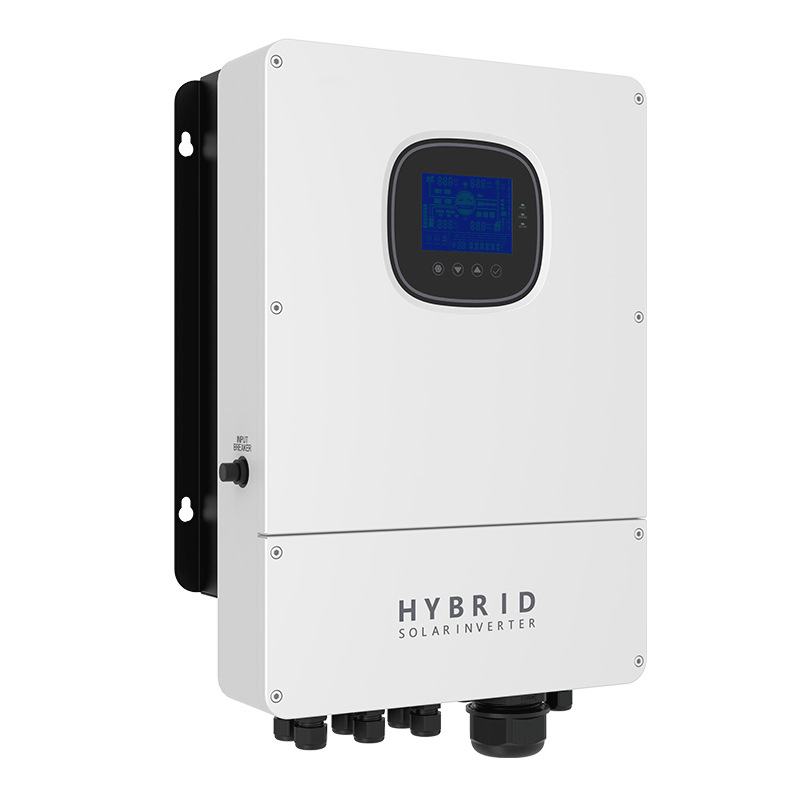 Sistema de Armazenamento de Gerador Solar Completo Personalizado 5kw 8kw 10kw Painel Solar Híbrido Inversor Bidirecional
