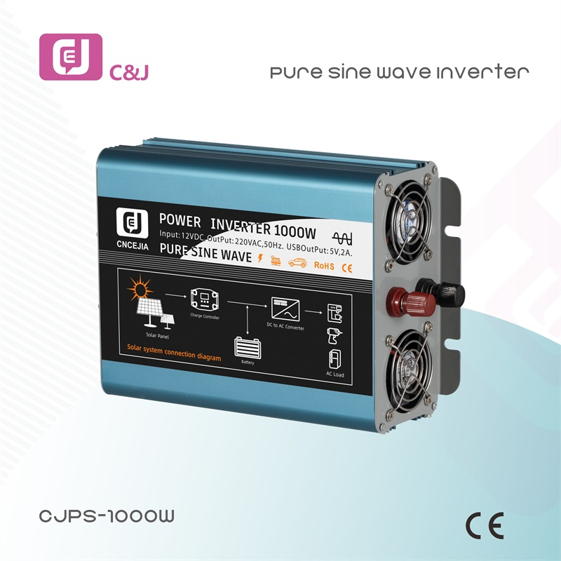 Bom Preço Cjps-1000W 2000W Inversor de Potência de Onda Senoidal Pura para Sistema Solar