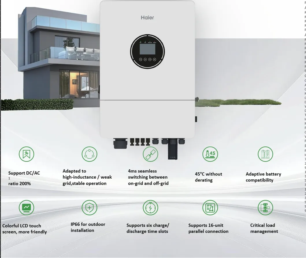 Soluções Personalizadas Inversor Solar Híbrido Monofásico com CE/FCC/RoHS