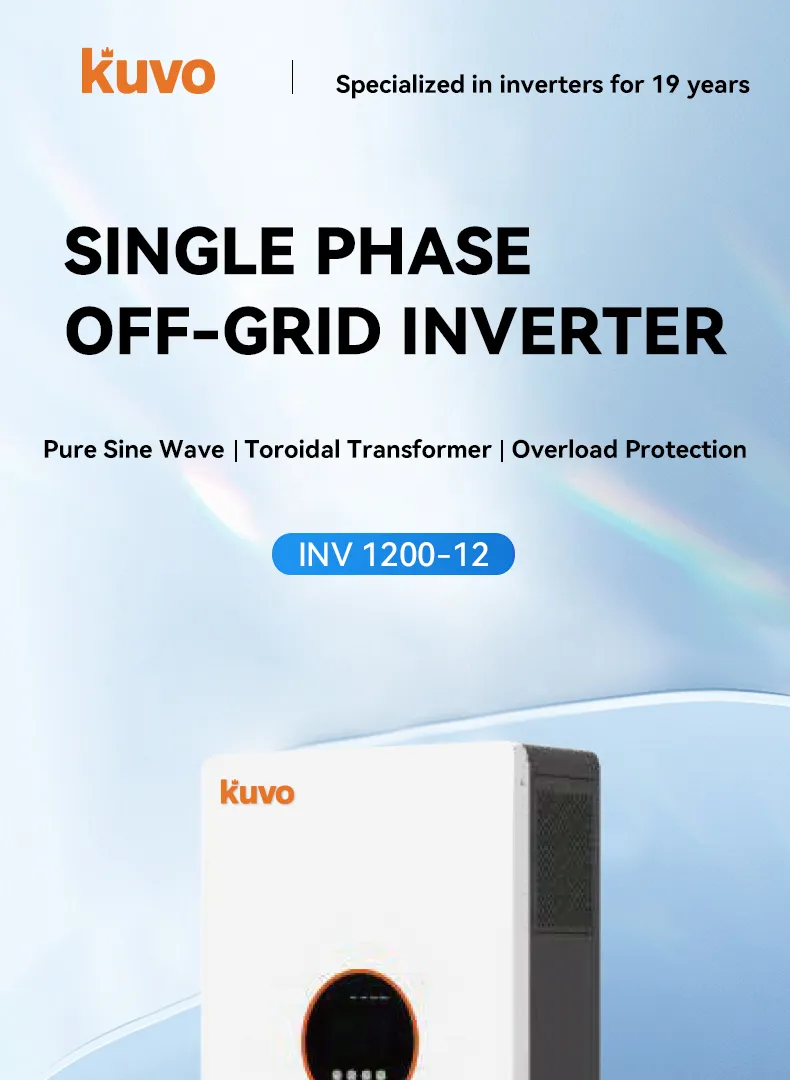 Inversor Solar Personalizado OEM Off Grid para Sistema de Armazenamento de Energia Residencial 1200W
