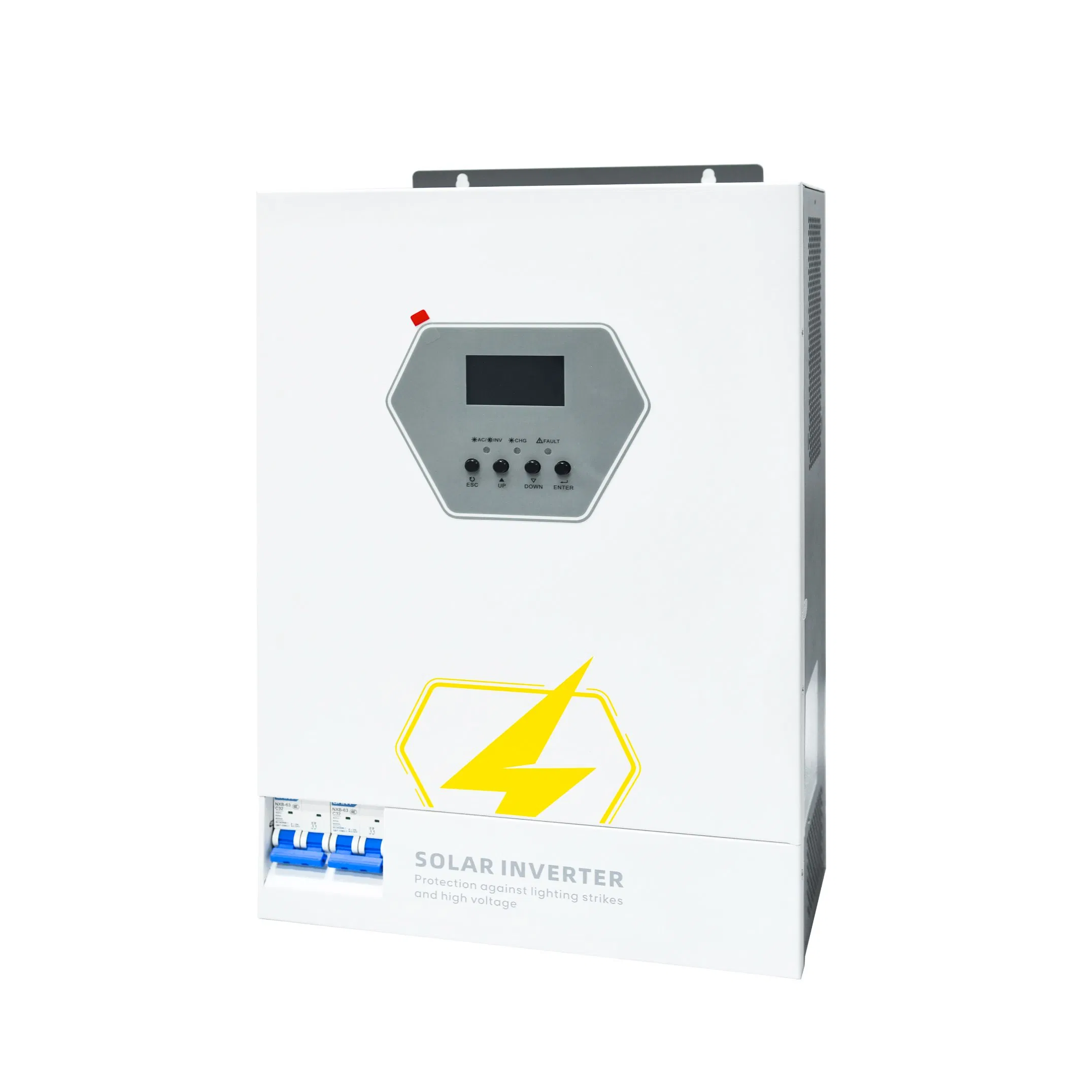 sistema de energia solar híbrido off-grid em estoque 6kw 48V 6200W 230V inversor de string monofásico para casa