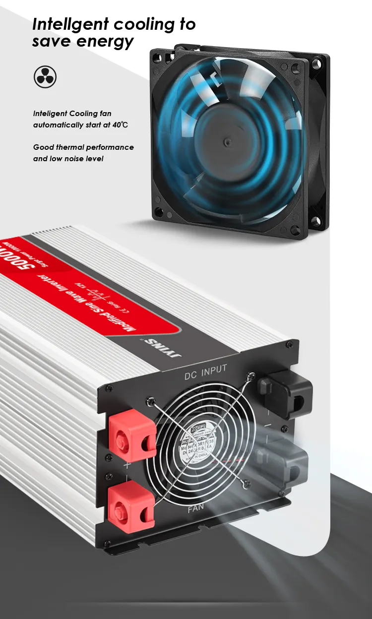 5000W Inversor de Energia Solar de Onda Senoidal Modificada