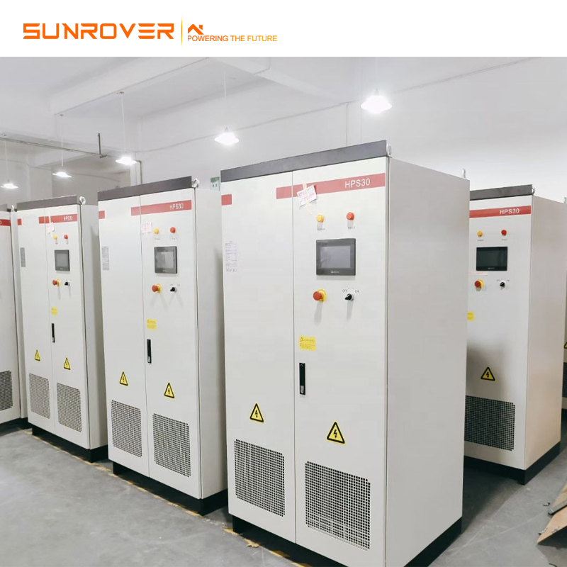 Inversor Híbrido Atess 30kw 100kw 150 Kw 200kw 3 Fases Tudo em Um Inversor Híbrido Solar Conectado à Rede com Bateria para Industrial