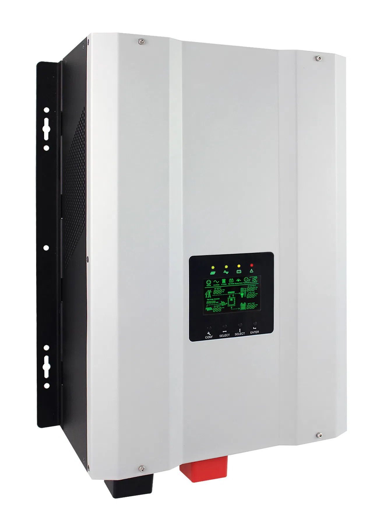 Monitoramento Inteligente 2000W do Sistema de Energia Solar em Inversor Solar MPPT Conectado à Rede