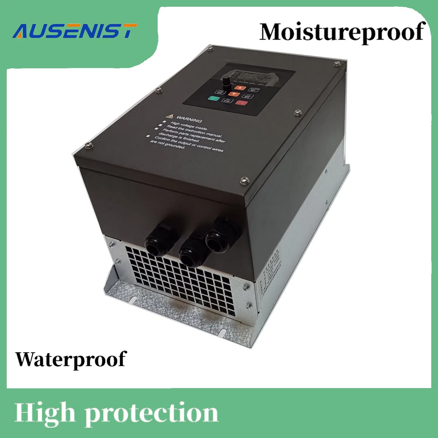 Ausenist CV8000 IP65 Série VFD Inversor VFD Drive AC Variável Velocidade Drive IP54 IP65 IP66 para Aplicação Venda Quente