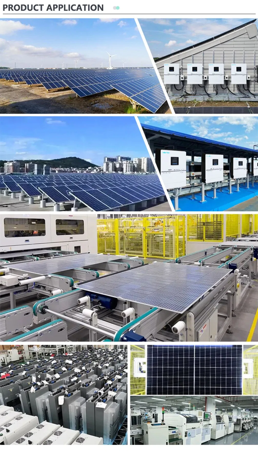 Inversor de Bateria MPPT de Grau Comercial para Energia Renovável