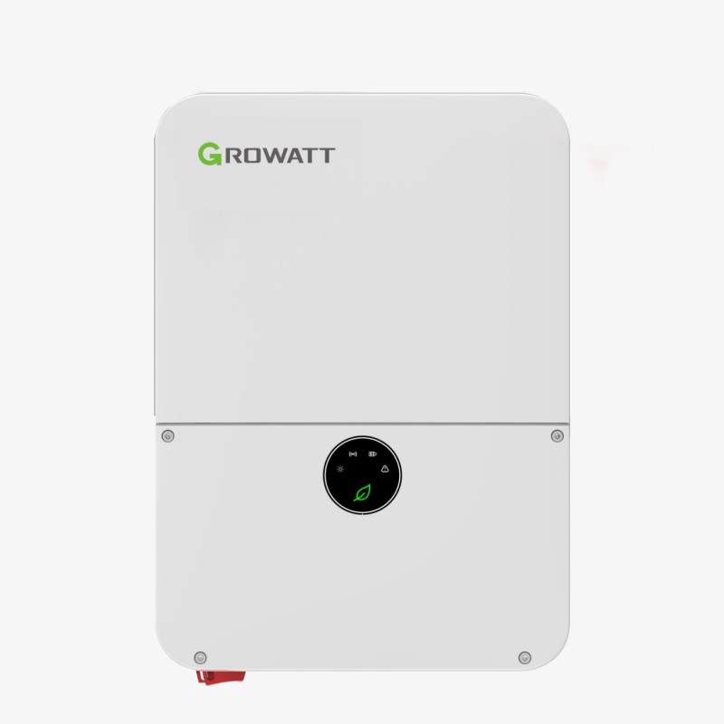 Inversor Solar Híbrido Monofásico MPPT para Sistema de Armazenamento de Energia em Bateria Growatt Min 11400tl-Xh-Us 8.2kw 9kw 10kw 11.4kw 4