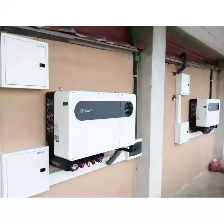 Sistemas Fotovoltaicos Comerciais 30kw 40kw 50kw Solar PV Conectado à Rede com Inversor de Onda Senoidal Pura