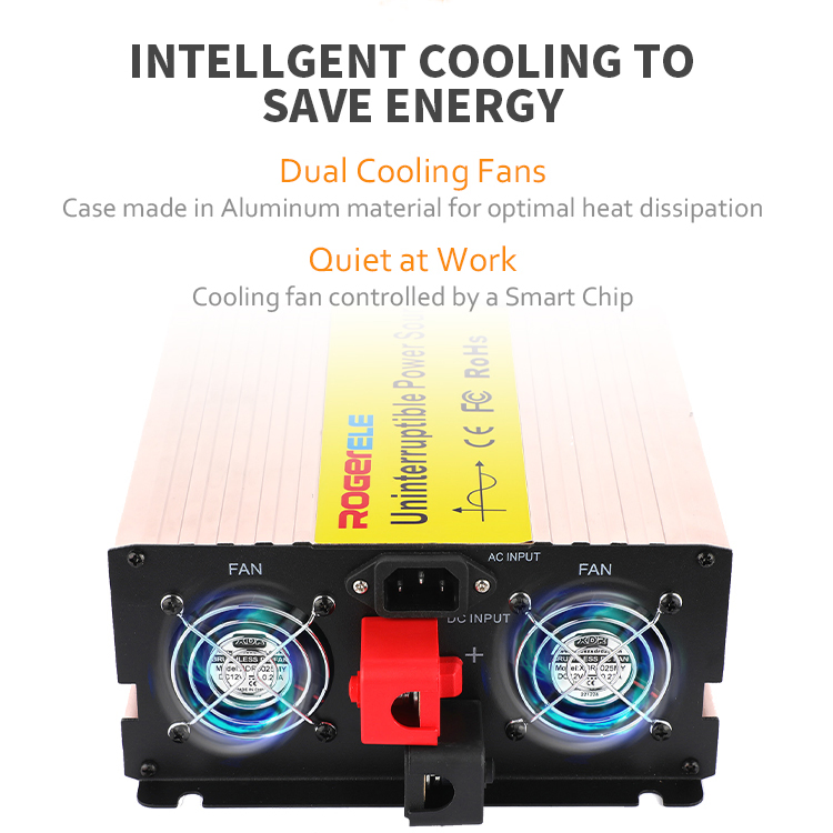 300W/500W/1500W/2000W/3000W/5000W/6000W Inversor de Potência de Onda Senoidal Pura