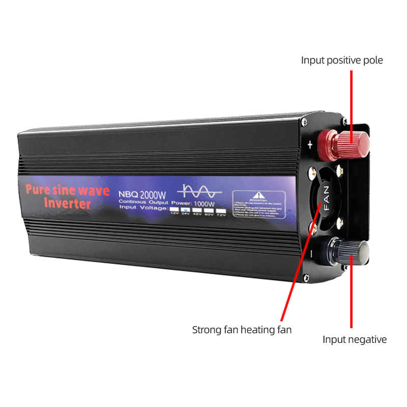 Energia Solar Residencial System3000W Inversor Solar Inteligente de Onda Senoidal Pura para Carro Fábrica Inversores Conversores
