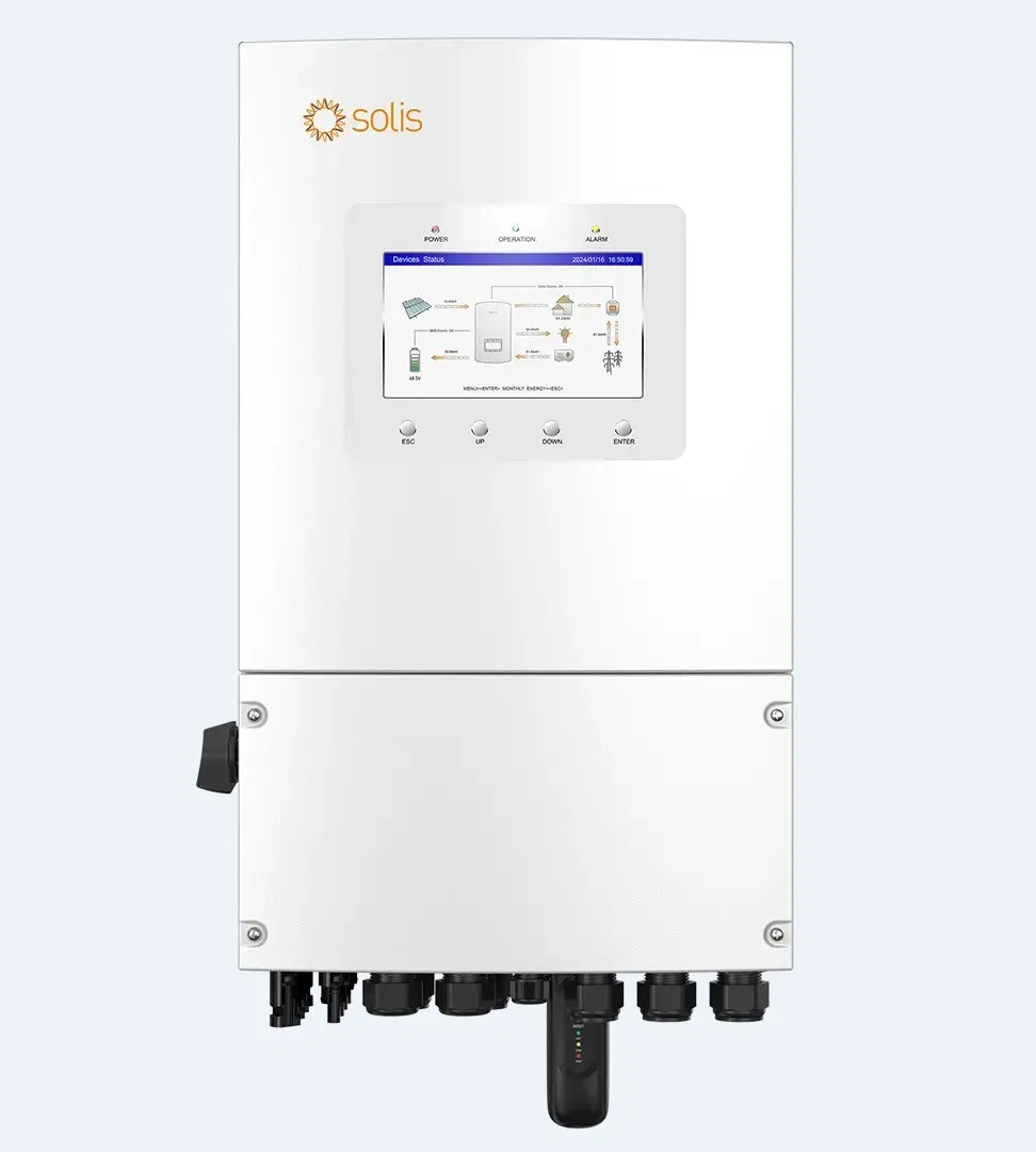 Inversor Solar Híbrido Solis 3kw 3.6kw 5kw 6kw 8kw 10kw 3/3.6/5/6/8/10 Kw Monofásico de Baixa Tensão Inversor de Armazenamento de Energia para Sistema Solar