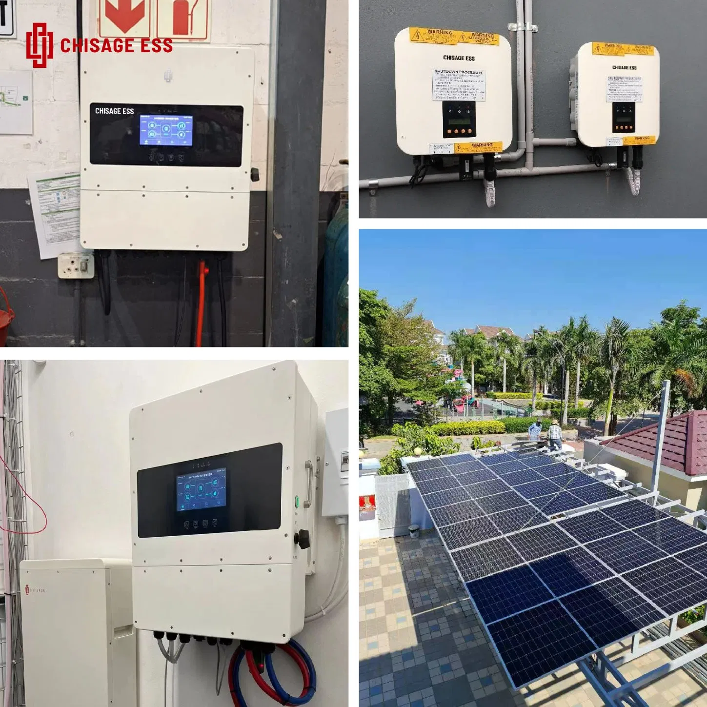 Inversor Solar Inteligente 12kw 12000watt 12kVA 48V 3 Fase Dual MPPT Entrada PV Híbrido Inversor de Potência