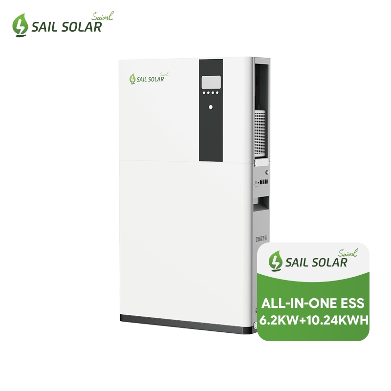 Inversor Solar Residencial All-in-One Sail Solar 6kw Monofásico 220V/230V 50/60Hz Solução de Bateria Solar
