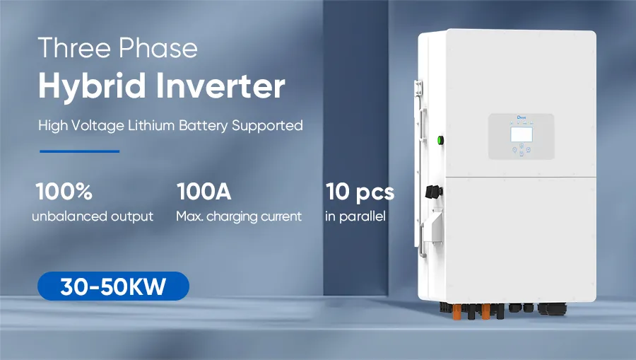Inversor Solar Híbrido Deye Sun Series 25kw 30kw 35kw 40kw com Longa Garantia