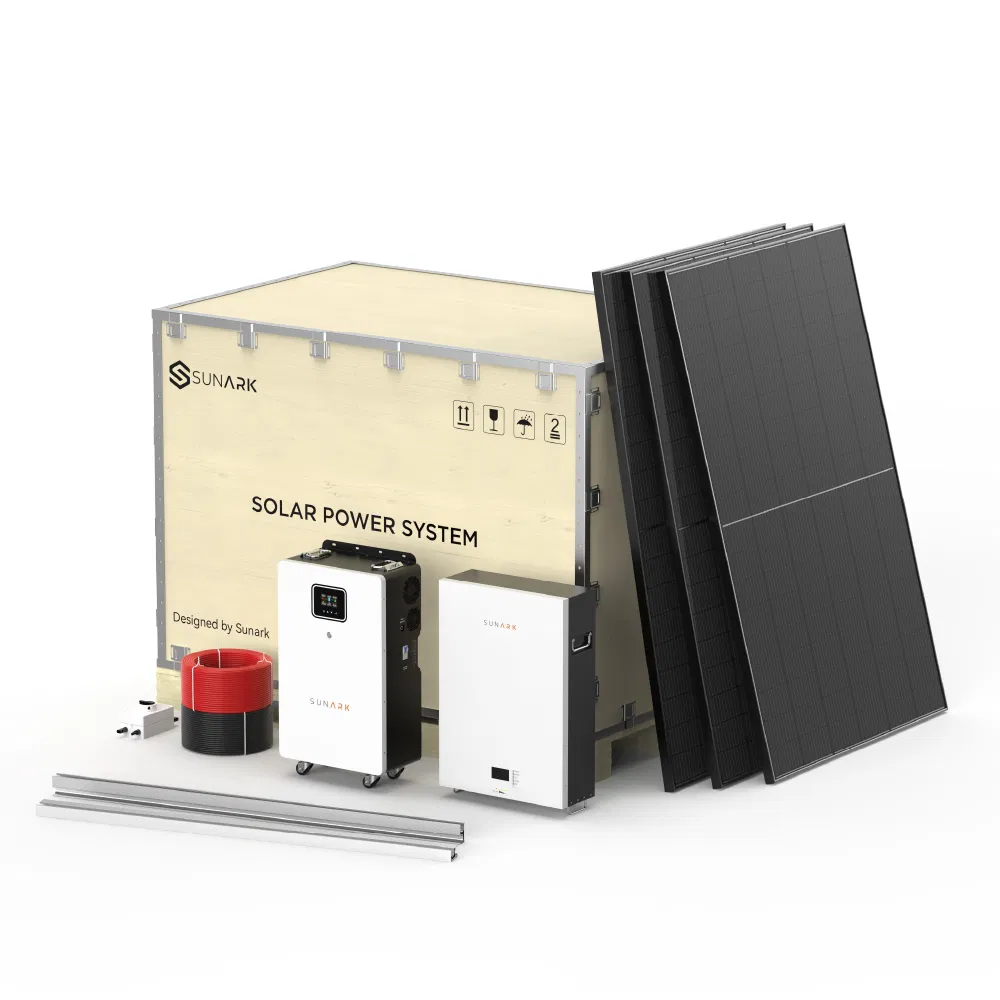 Inversor Híbrido Móvel de Bateria de Armazenamento de Energia Sunark 12.8V 25.6V 100ah Tudo em Um Bateria de Lítio