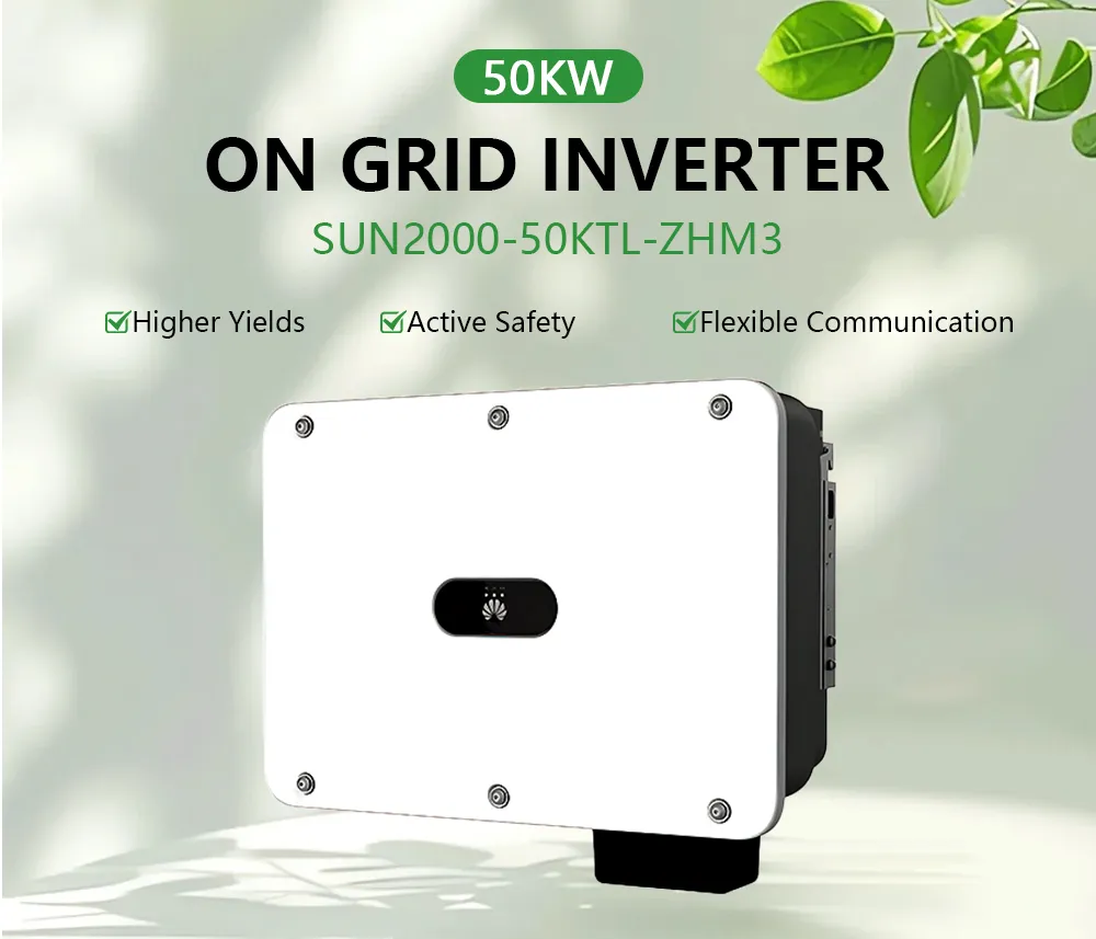 Inversor Solar Huawei Sun2000 50ktl Zhm3 50kw Inversor Solar Trifásico Inteligente para Sistema Solar Comercial