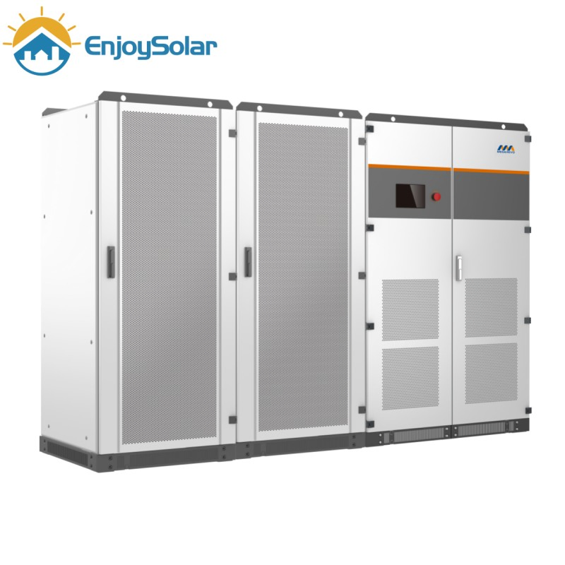 150kw 250kw 500kw Gerador Inversor Solar Híbrido de Alta Eficiência para Uso Industrial em Sistema de Inversor de Bateria DC AC com Armazenamento de Energia Solar