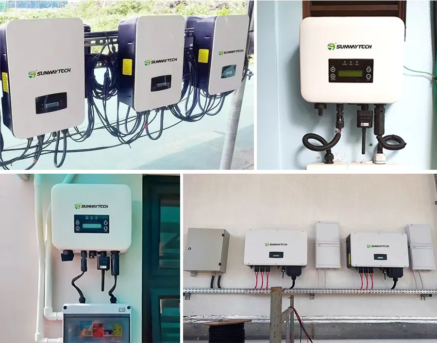 Inversor Solar Conectado à Rede Monofásico 2 MPPT RS485 IP65 Inversor String WiFi 5kw 10kw 20kw