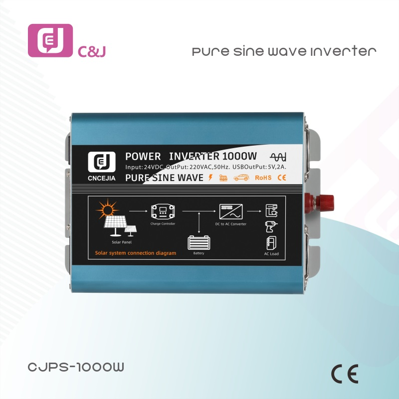 Bom Preço Cjps-1000W 2000W Inversor de Potência de Onda Senoidal Pura para Sistema Solar