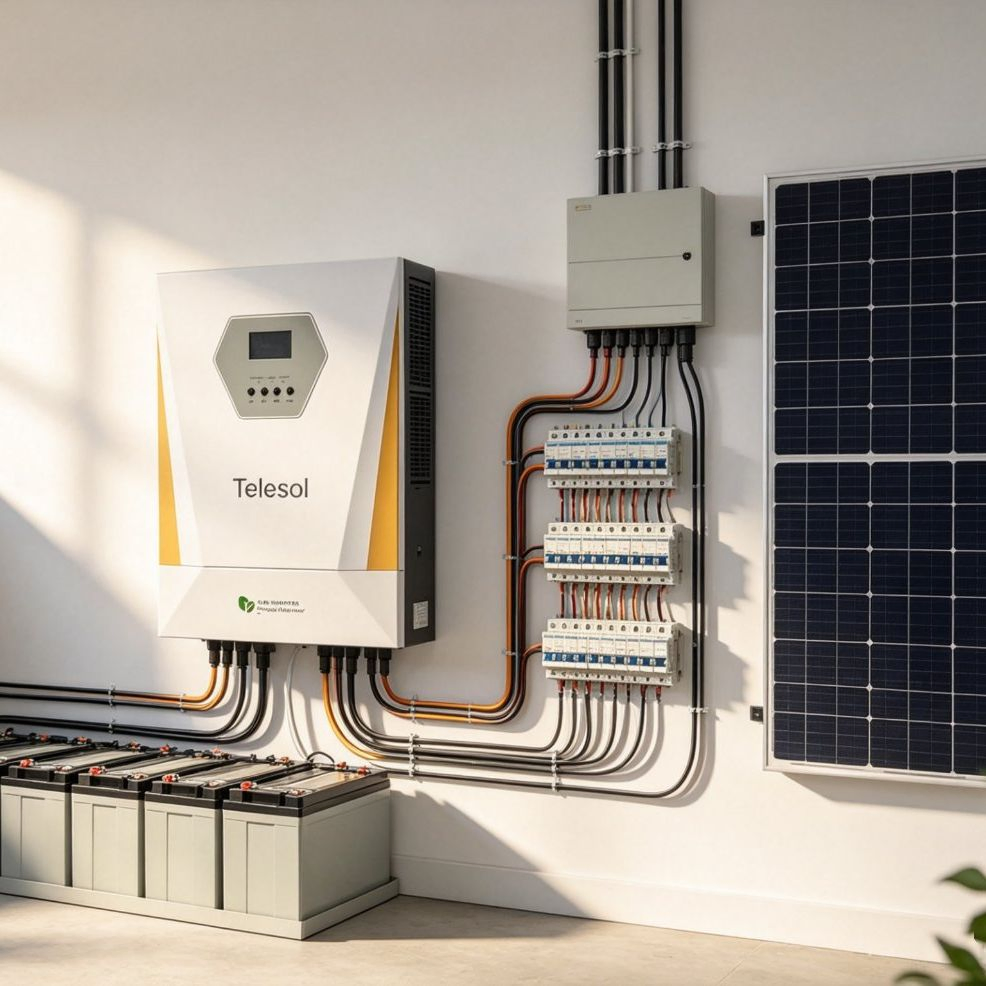 Inversor Solar Híbrido Personalizado por Atacado Série Ti Equipamento de Energia Off Grid
