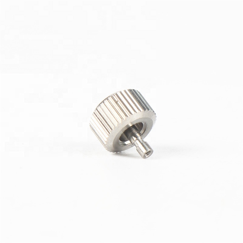 Customized High-Precision Stainless Steel Head Crown Watch Accessories CNC Machining Metal Plastic Brass Copper