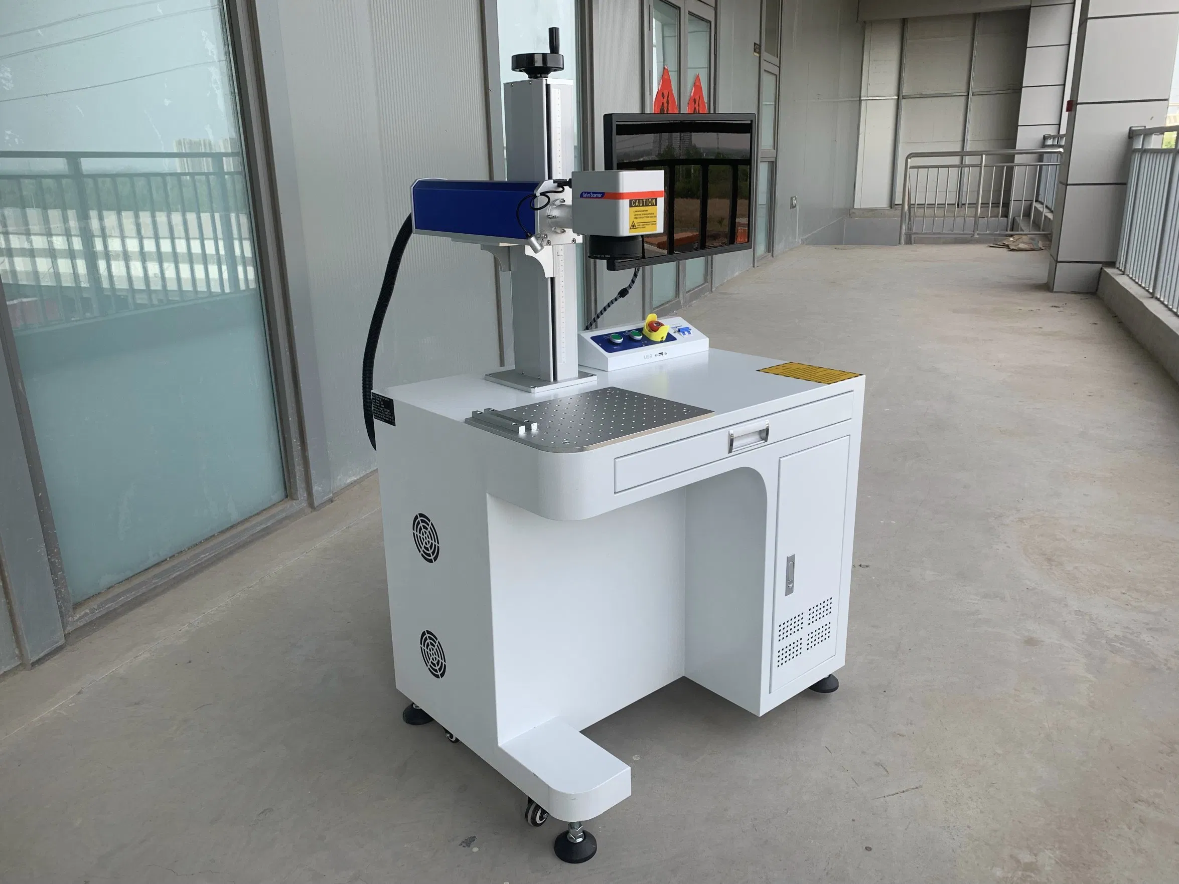China Made Laser Marker 20W Fiber Laser Marking Machine for Ear Tag
